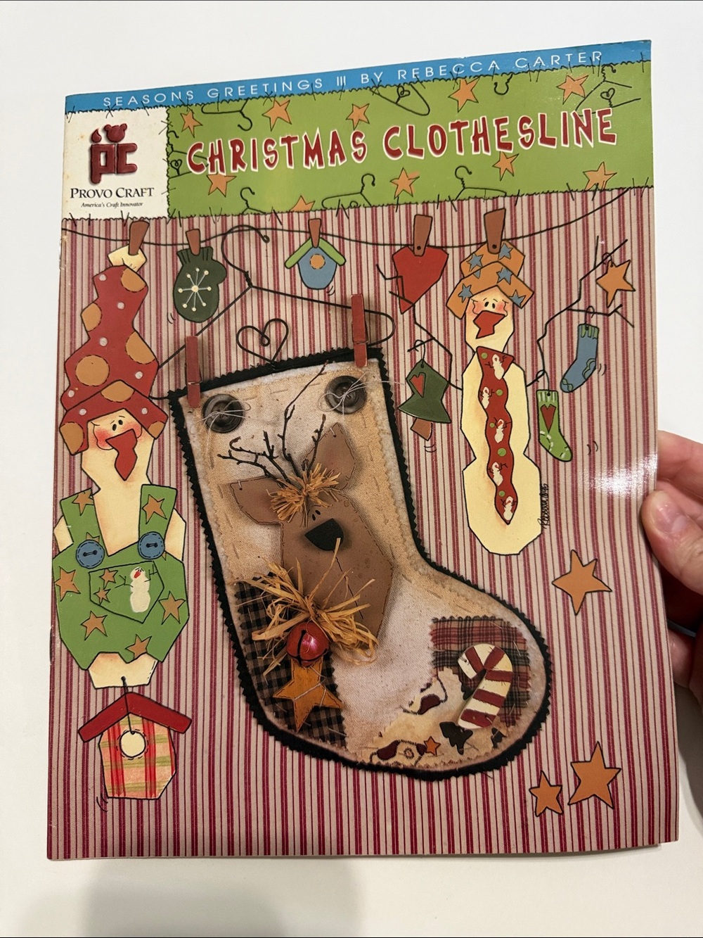 Provo Craft Christmas Clothesline Holiday Kit – by Rebecca Carter